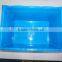 BX0666 40KG 60liter 24"X16" size locked plastic box storage with swing lid