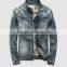 spring korean type men denim vintage cool skinny outer coat jeans jacket                        
                                                Quality Choice