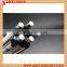 Sample Shots Promotional Plastic White Barrel Ball Click Pen