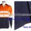 Custom logo cotton with 3M reflective tape hi vis reflective safety shirt