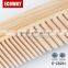 eco-friendly bamboo material cheap hotel bathroom hair comb