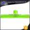 fluorescent green reflective pvc snap bracelet wrist band for safety
