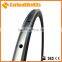 CarbonBikeKits 700C 25mm wide 38mm Clincher Alloy Carbon Rim CA38-25