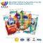 food grade snack potato chips packaging bag back side sealing foil bag