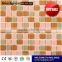 Factory in Foshan China 2015 stylish tile red swimming pool mosaic pattern