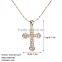 Latest Design 18k Solid Gold Chain Cross Necklace                        
                                                                                Supplier's Choice