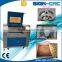 wood acrylic leather 80w laser engraving machine buyer SIGN-6040