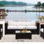 00 outdoor furniture modern design comfortable rattan wicker garden sofa set YPS041