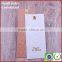 Blue coated gold paper swing tag cards for brand clothes jeans