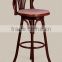 Metal Indoor antique dining Chair For Cafe Restaurant