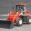china 2t mini wheel loader with joystick ,AC,quick change