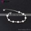 73993 newest design Imitation Fake Pearl Charm Bracelet