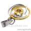 Fashion Circle Stainless Steel 18k Gold Plated Jewelry