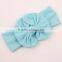 <<<2015 Fashion Retail Big Bow Headwrap Lovely Bowknot Baby Cotton Girls Headbands /