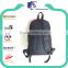 Cheap red and black non-woven backpack for promotion
