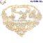 CJ1150-(9-14) colorful beads gold plating fashion design jewelry sets for wedding/evening party africa Nigeria jewelry