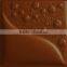 Specializing in the production of wholesale leather soft foreskin TV setting wall carvings of the solid wall of setting of the h