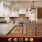 Simple Style White Polyurethane open Kitchen cabinet