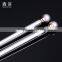High Quality silver Chopsticks Luxury OEM Chopsticks with pearl for hotel restaurant household wedding gift