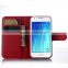 HOT SELLING Luxury Case for Samsung GALAXY J1 ACE PU Lichee Leather Flip Cover with Wallet