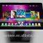Black plastic casing 21.5inch USB touchscreen monitor with IR touch screen