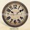 2016 Antique Wooden Vintage Shabby Design Wall Clock (18W05GL-235)