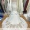 AR-23 Latest Dress Designs Long Sleeves Chapel Appliques V-Neck Beading Women Wedding Dress 2016