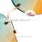 Clear plastic polarized contact lens and polarized sunglasses clear len