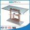 high quality glass furniture stainless steel side table