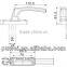 Aluminum Alloy External Window Handle for Aluminum Window and Door 80118917