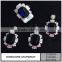 New arrival fashion costume jewelry set new designs zircon alibaba jewelry