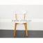 Good Quality White Solid Wood Dining Chair