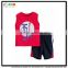 BKD2015 new arrival race baby clothes set