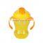 Hot sell baby non-toxic PP plastic sippy cup children water bottle with handle