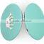 Homestar Customized crown PU compact mirror with magnet closure with compact miror