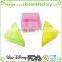 100% food grade cute triangle shaped silicone bread baking mould