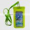 Free Sample OEM mobile pouch Waterproof Tpu PVC Zipper Bag