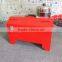 Easily assembled adjustable height portable tool box gas grill