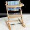 EN14988 Folding Wooden High Chair / Portable High Chair
