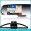 Car GPS navigation rearview mirror with Bluetooth/FM/MP4/MP3/Phone book/back-up display/Bracket GERMID