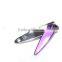 Carbon Steel Nail Clipper With Purple Color Electropherosis