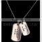 Metal Crafts of High-quality Metal Printing Silver Collar Tags