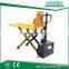 Simple Hydraulic High reach pallet scissor lift truck