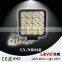 4 Inch Square 48w Led Work Light off Road Flood Lights Truck Lights 4x4 off Road Tractor Jeep Work Lights