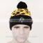 hadamade winter funny hats,good qualiy knitted winter hat