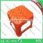 Unique Orange Plastic Bar Stool