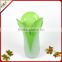 Modern creative cabbage shape handmade vase glass vase for desktop decoration
