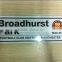 Custom metal sign aluminum plate, 3d road sign