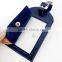 Nice customizing PU leather luggage tag for wedding factory customizing directly