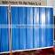 Haotian Blue Color Bond Corrugated Sheet Free Standing Temporary Steel Hoarding Panel Fencing